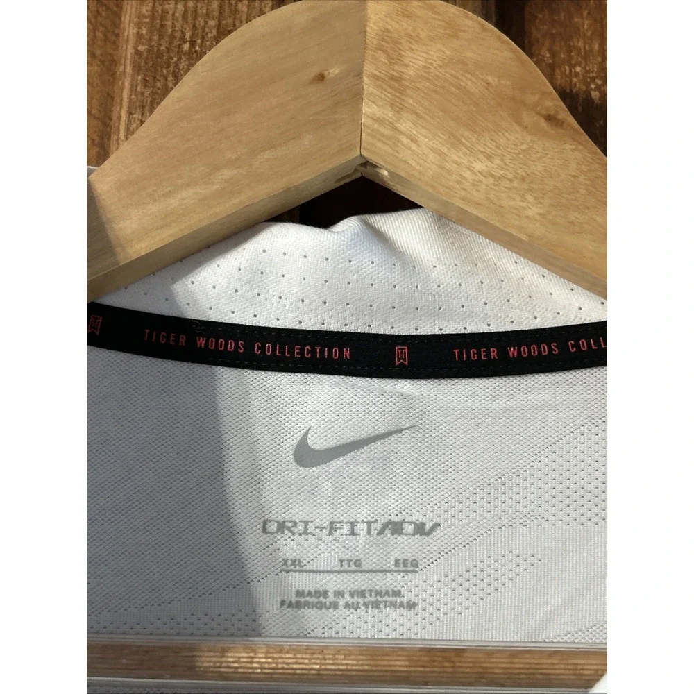 Mens Nike Polo Shirt Tiger Woods Collection Dri-FIT ADV DA3075 2XL Clean